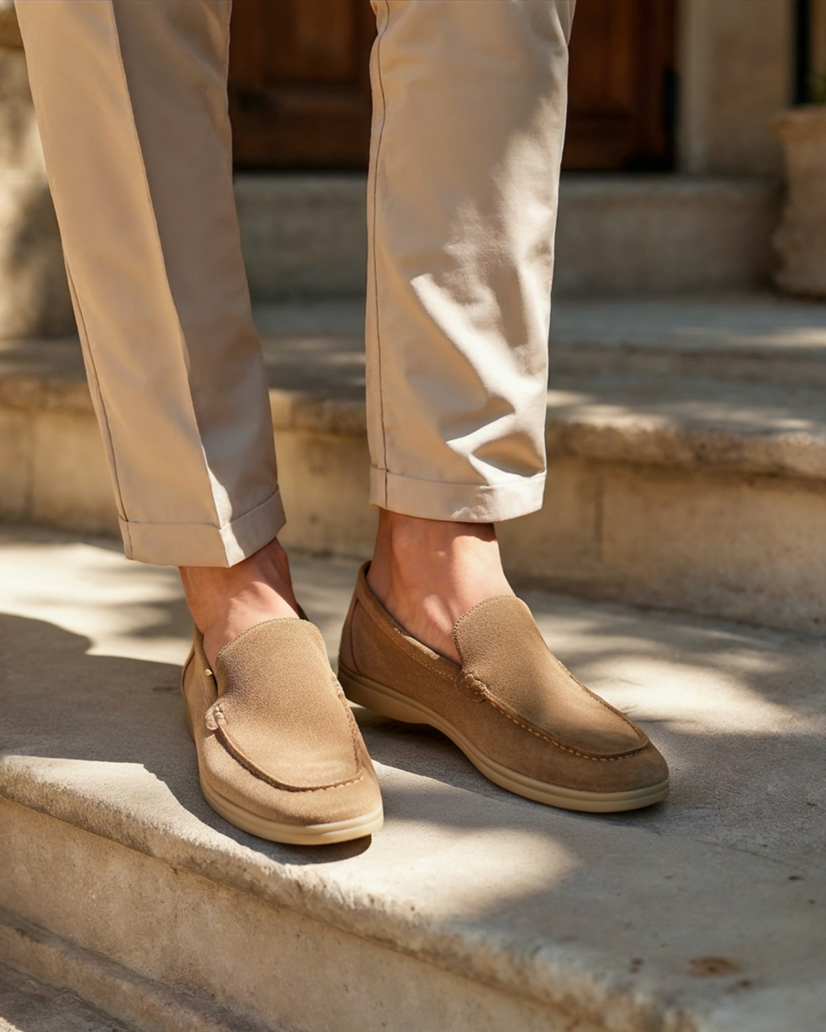Hendrik | Mens Suede Slip-On Loafers