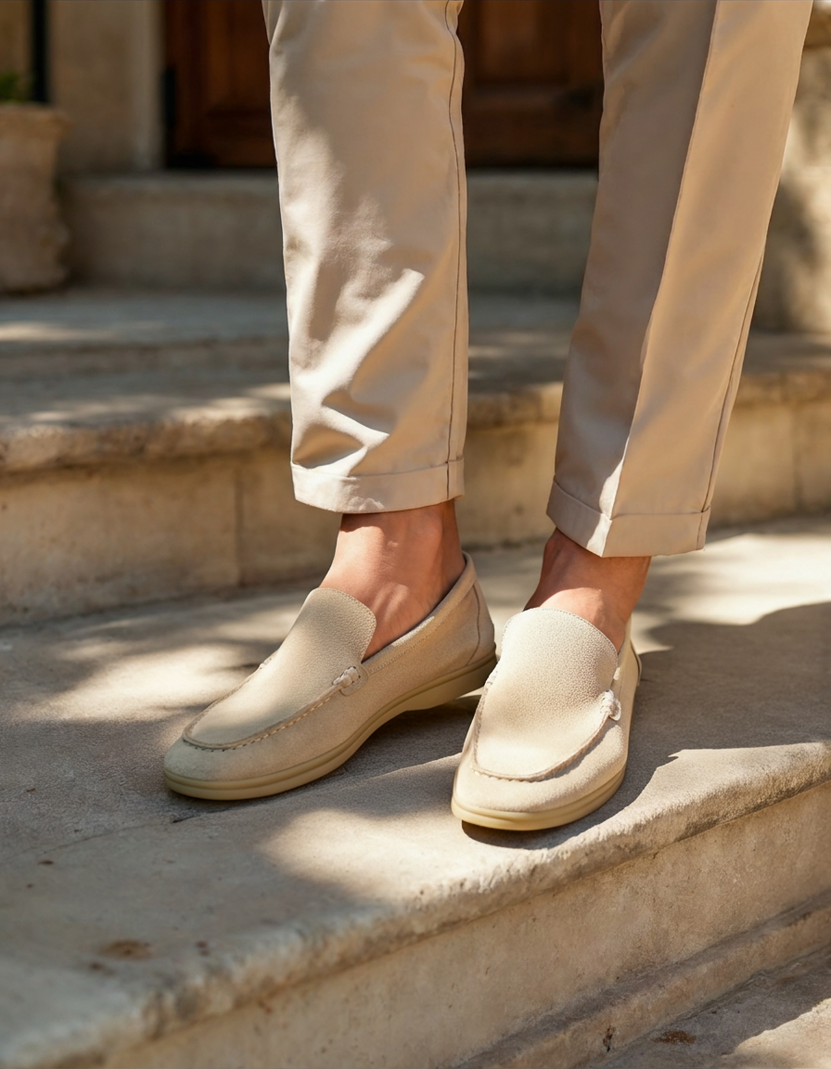 Hendrik | Mens Suede Slip-On Loafers