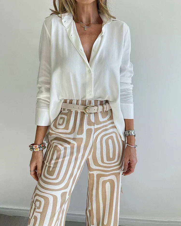 Adeline | Relaxed Linen Two Piece Set