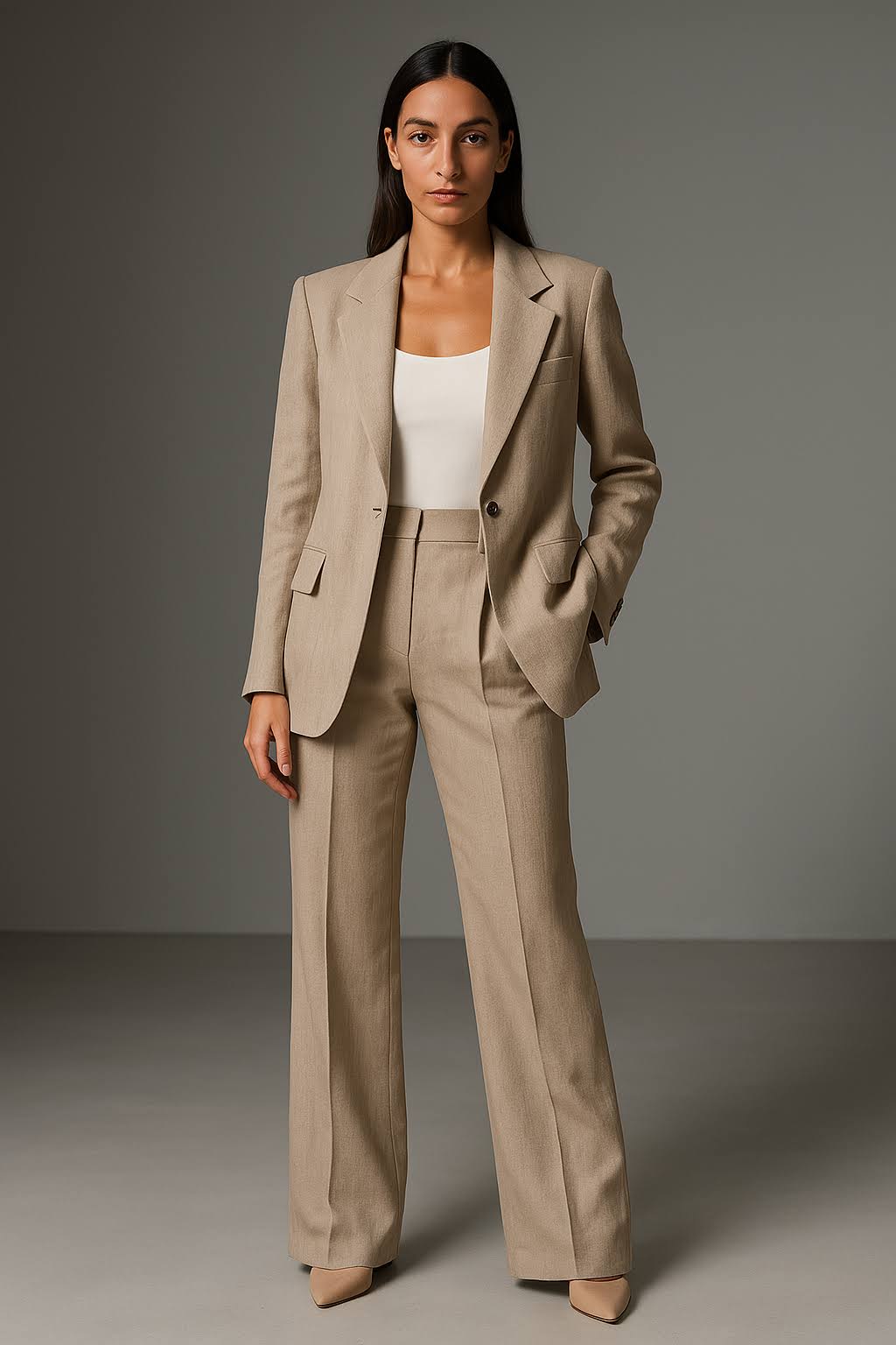 Nalani | Blazer Trouser Matching Set Office