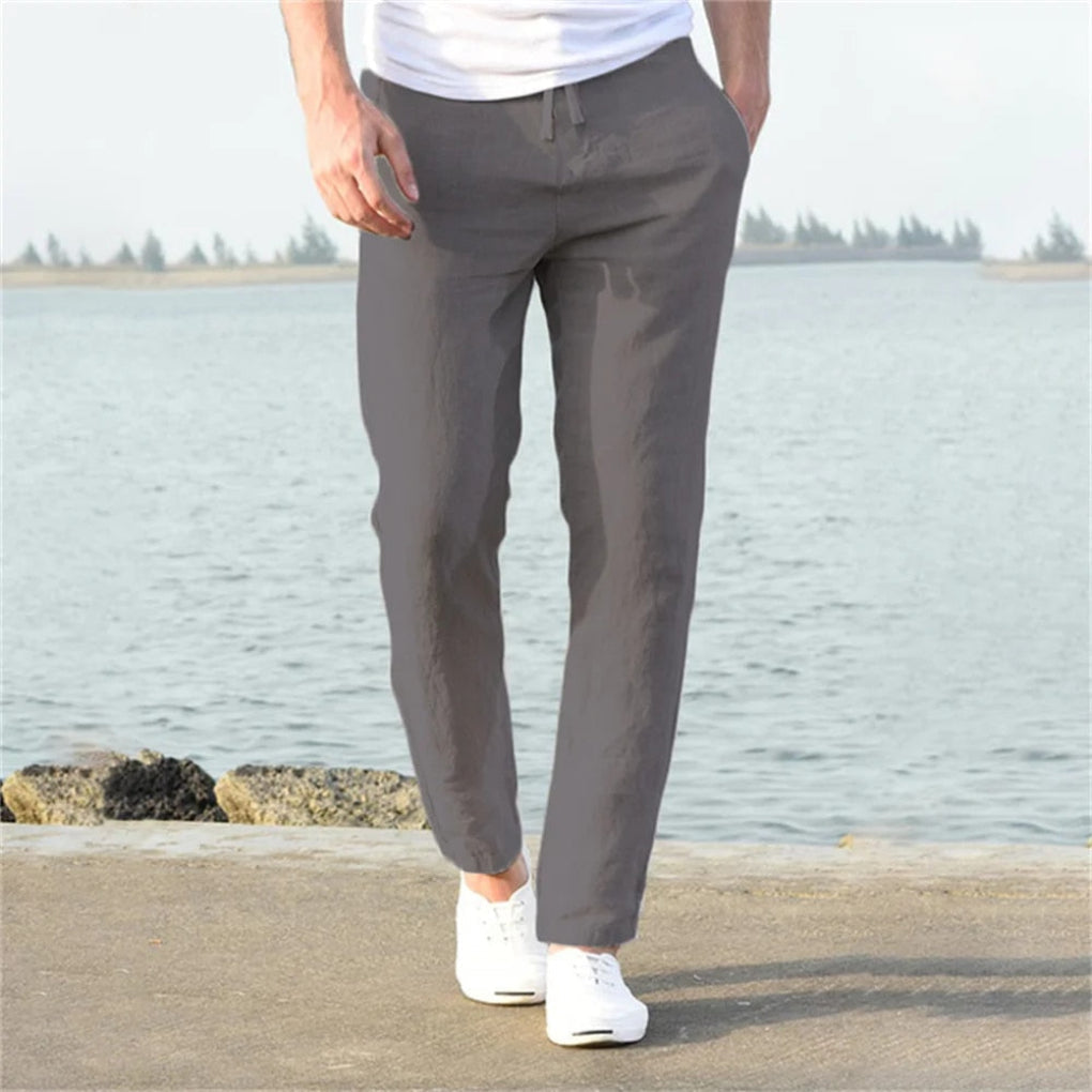 Julian | Men's Linen Warm Weather Trousers