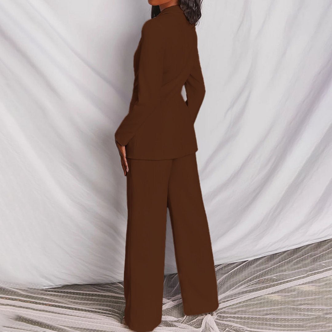 Genevieve | Blazer Trousers Two Piece Set