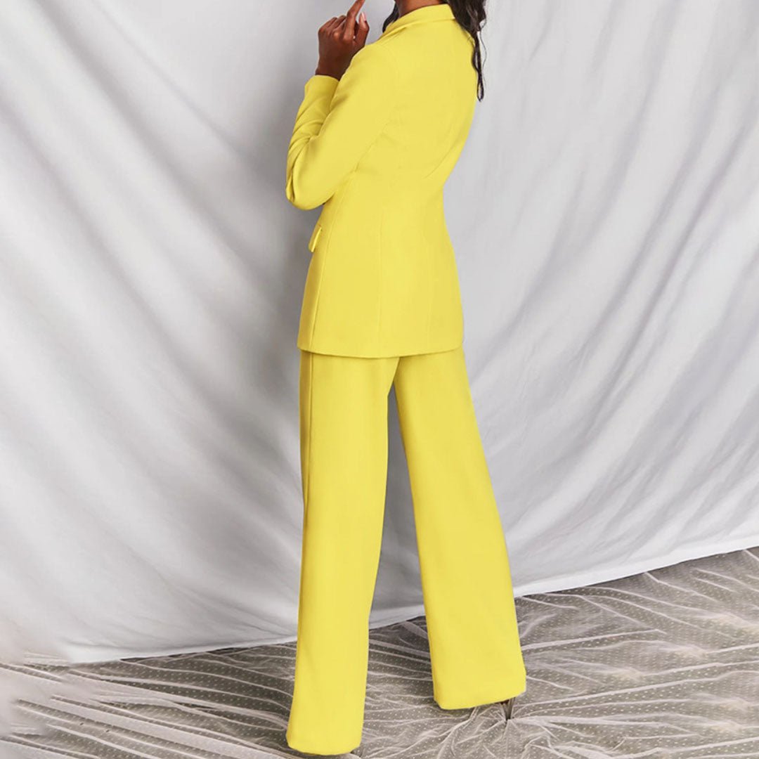Genevieve | Blazer Trousers Two Piece Set