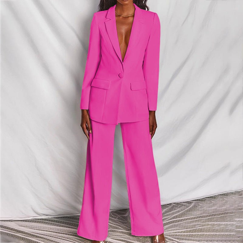 Genevieve | Blazer Trousers Two Piece Set