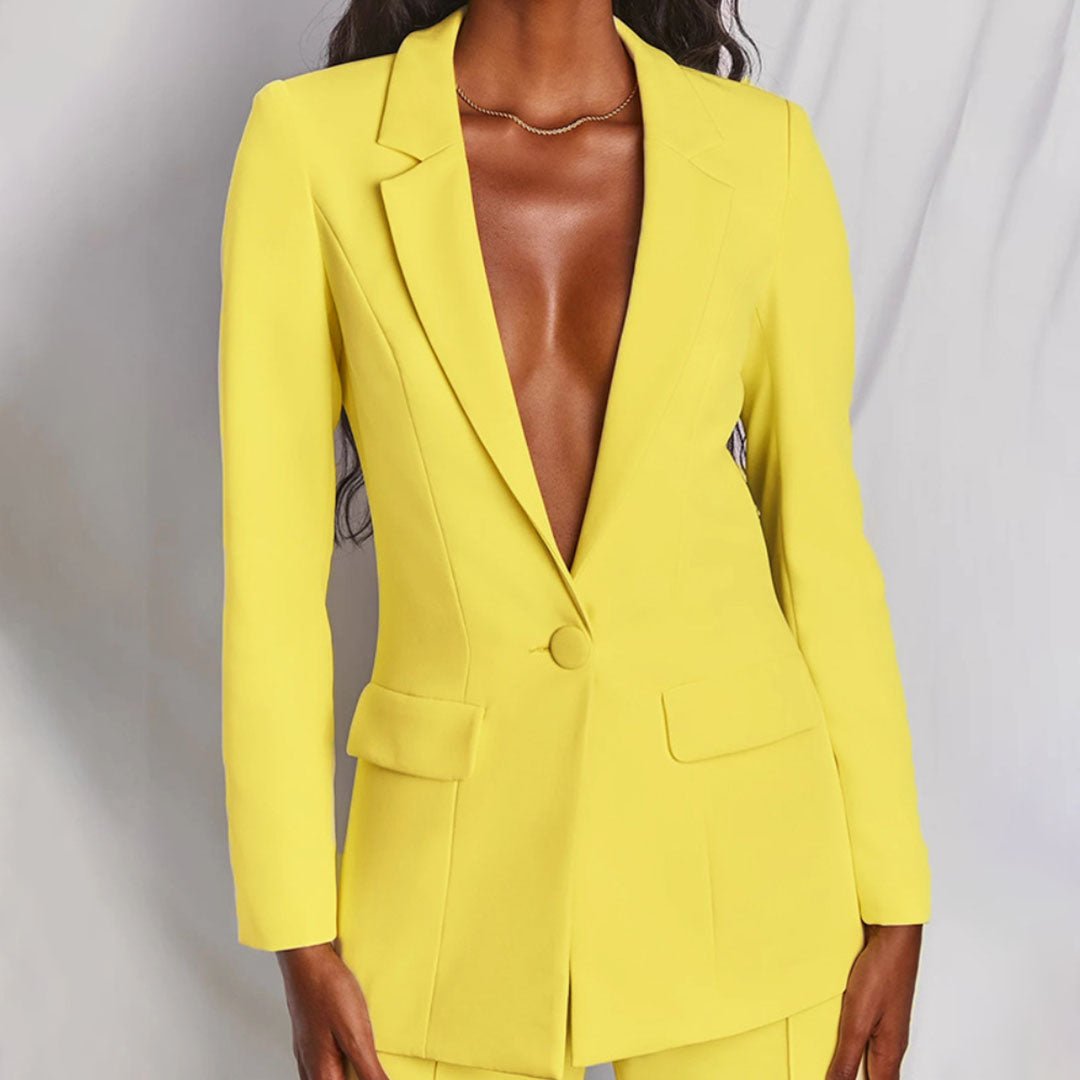 Genevieve | Blazer Trousers Two Piece Set