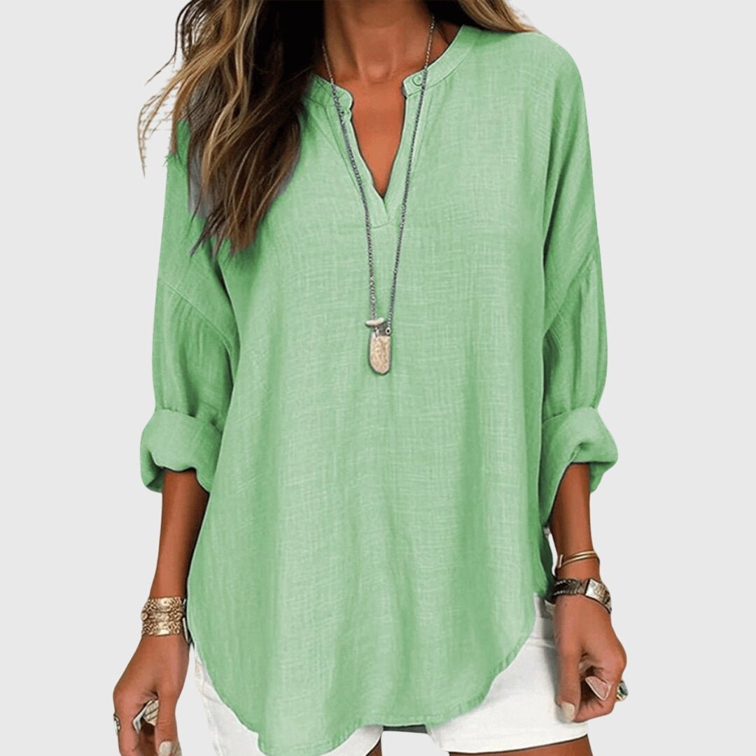 Chloe | Linen Tunic Shirt