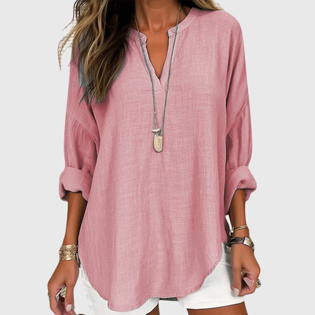 Chloe | Linen Tunic Shirt