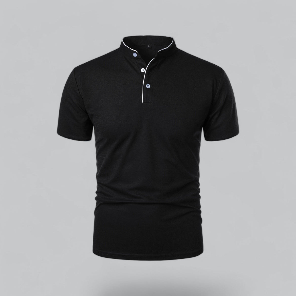 Hugo | Cotton Mandarin Collar Polo