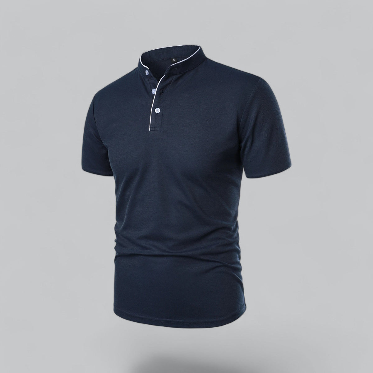 Hugo | Cotton Mandarin Collar Polo