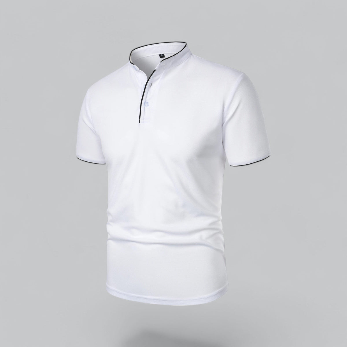 Hugo | Cotton Mandarin Collar Polo