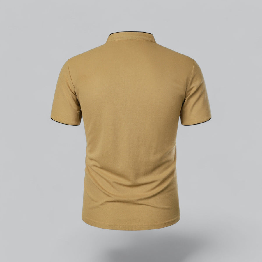 Hugo | Cotton Mandarin Collar Polo