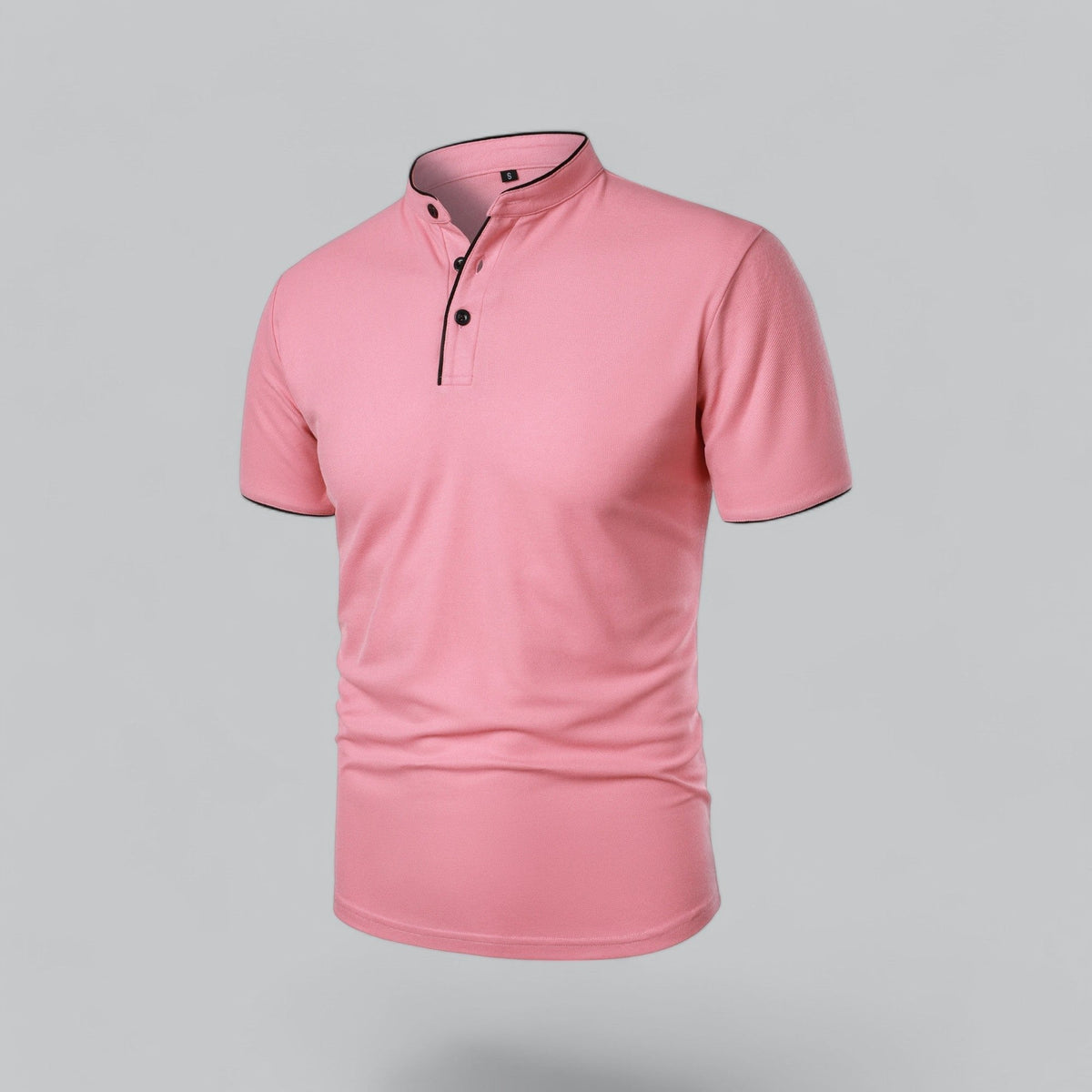 Hugo | Cotton Mandarin Collar Polo