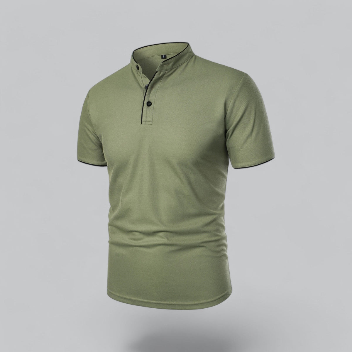 Hugo | Cotton Mandarin Collar Polo