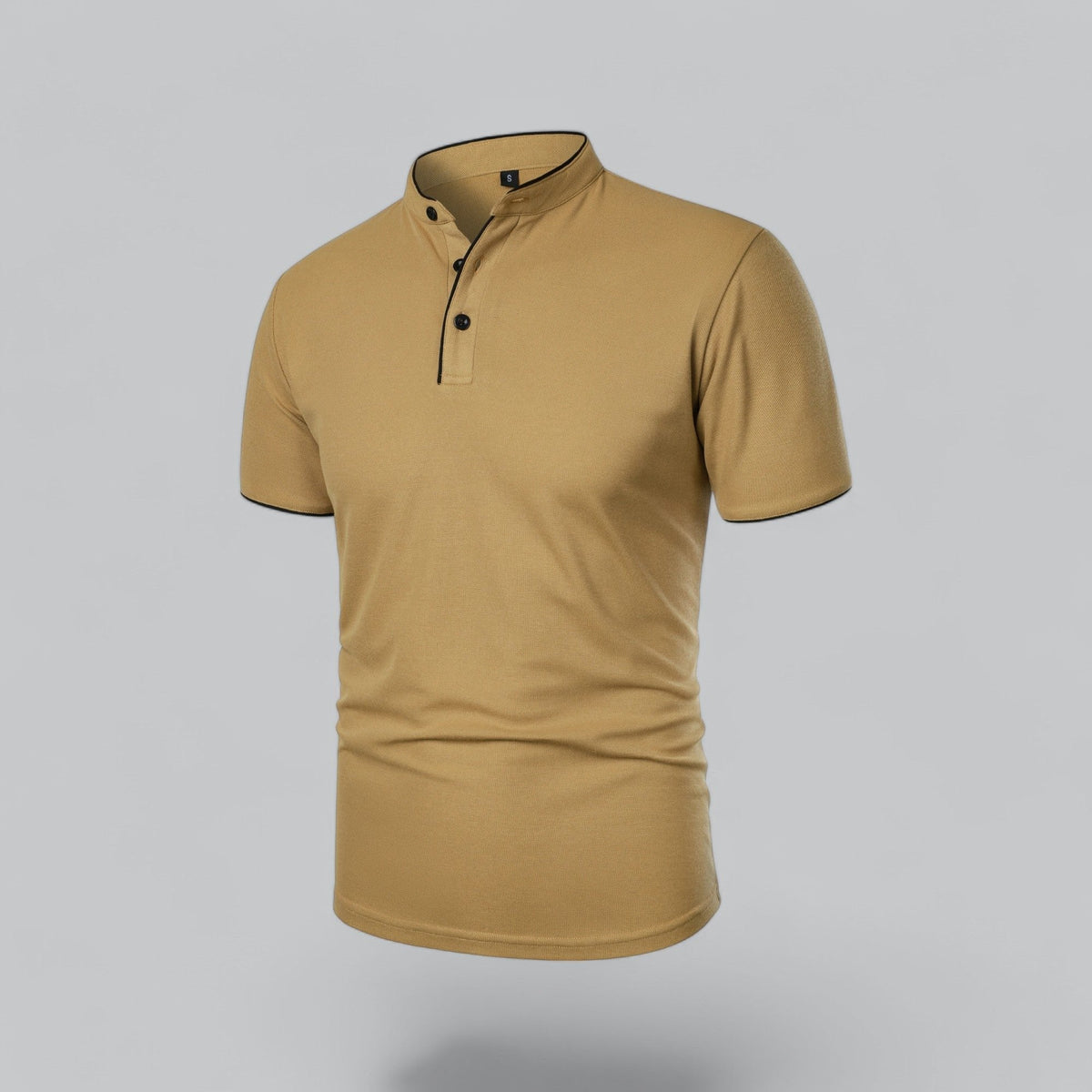 Hugo | Cotton Mandarin Collar Polo