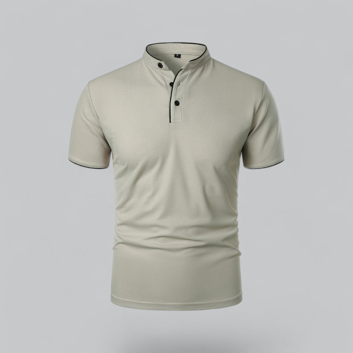 Hugo | Cotton Mandarin Collar Polo