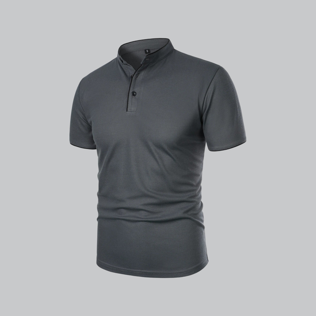 Hugo | Cotton Mandarin Collar Polo