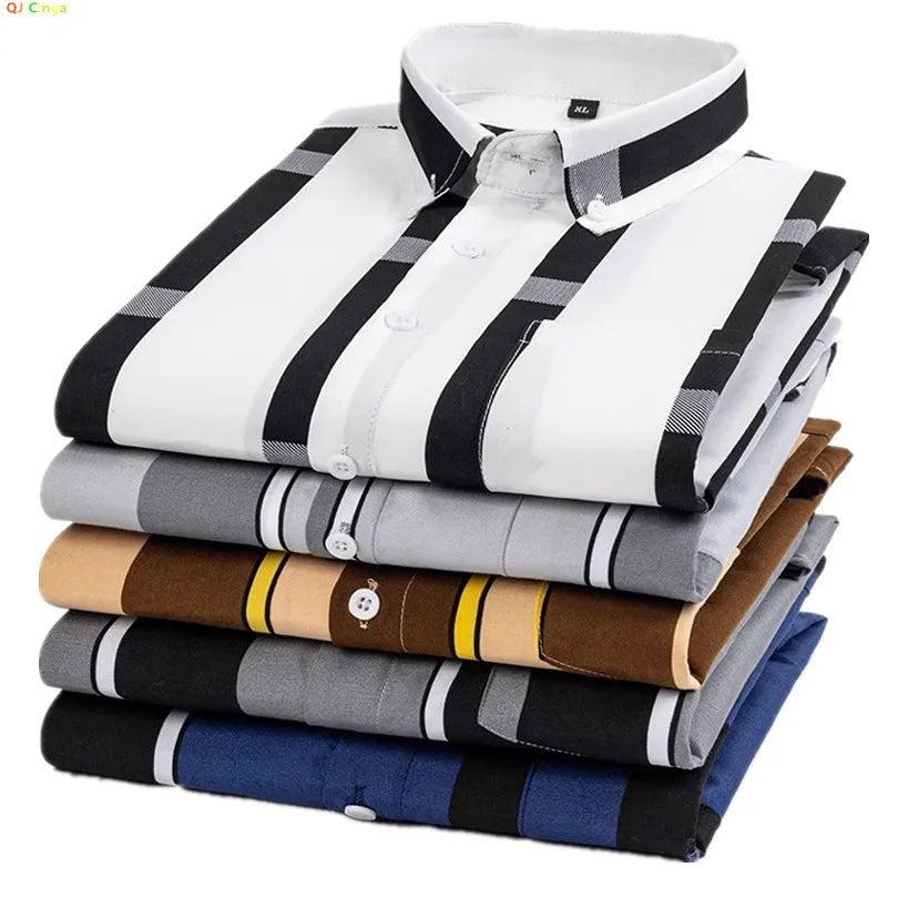 Finn | Cotton Striped Long Sleeve Shirt