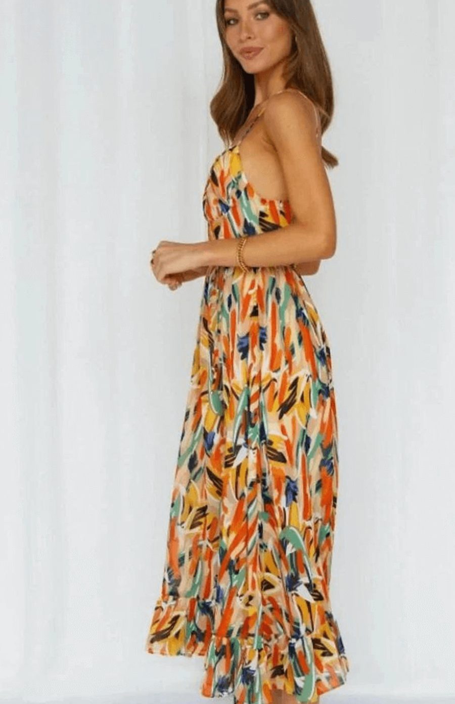 Alice | Boho Spaghetti Strap Summer Dress