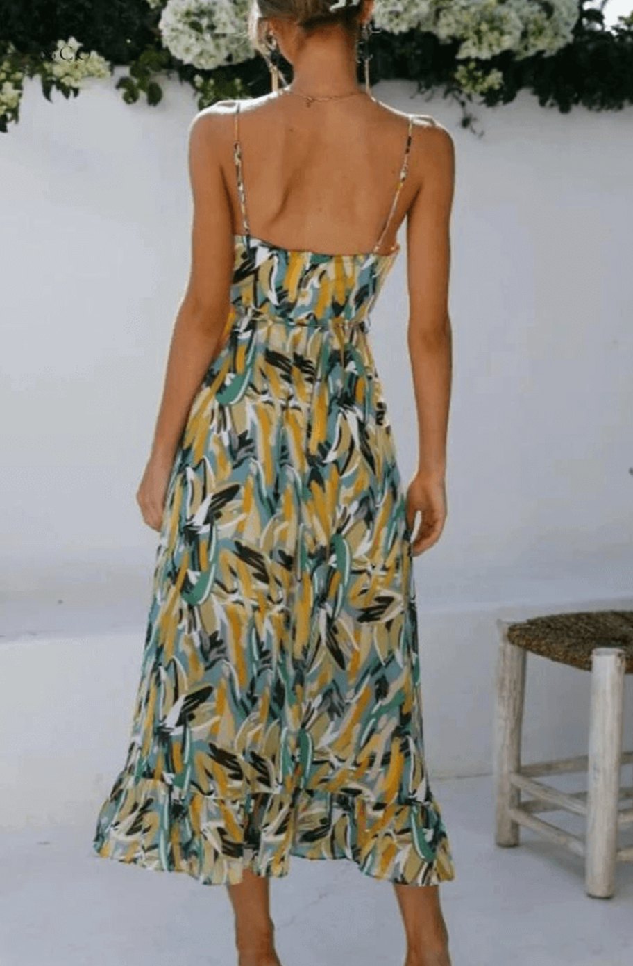 Alice | Boho Spaghetti Strap Summer Dress