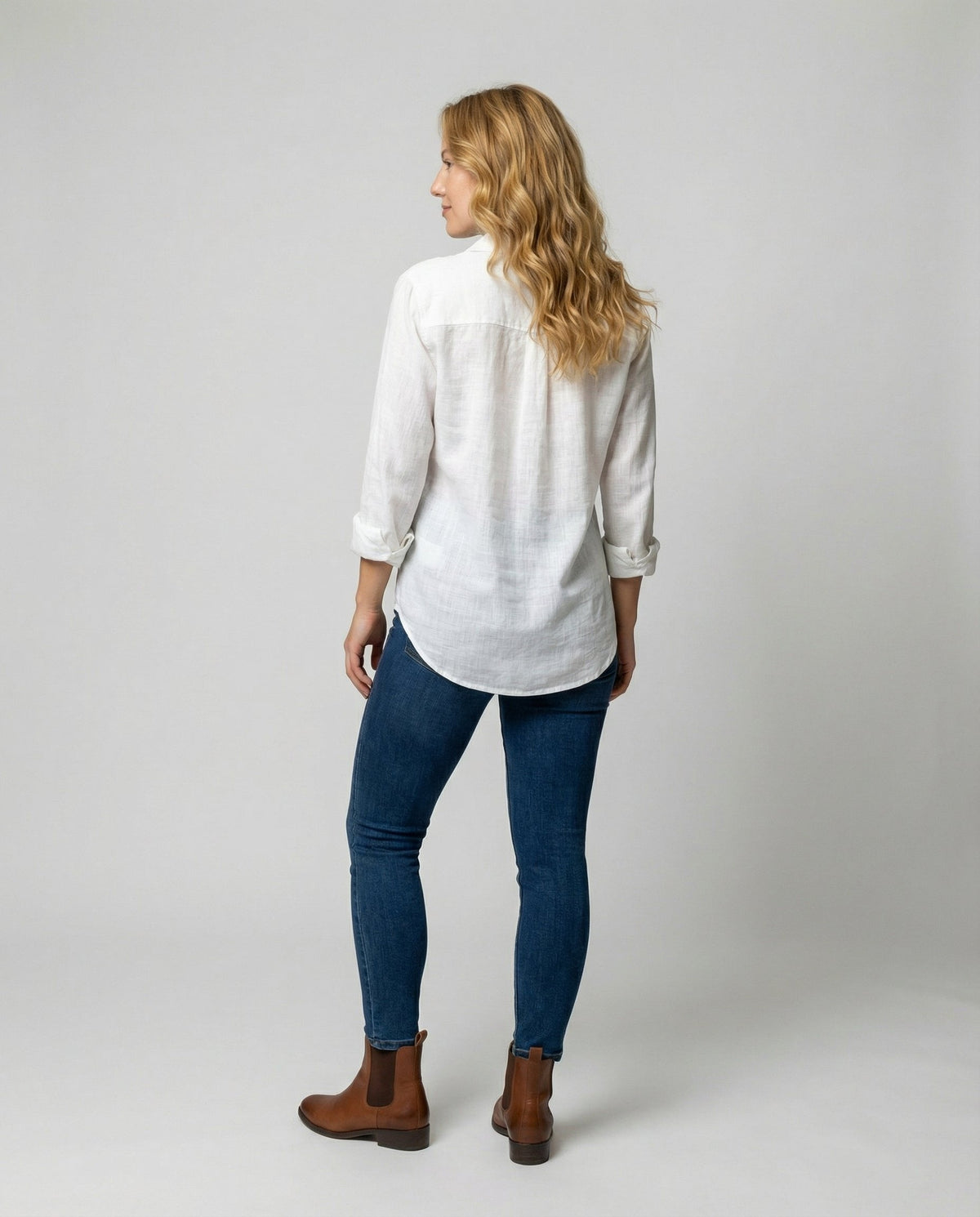 Sophia | Classic Linen Shirt