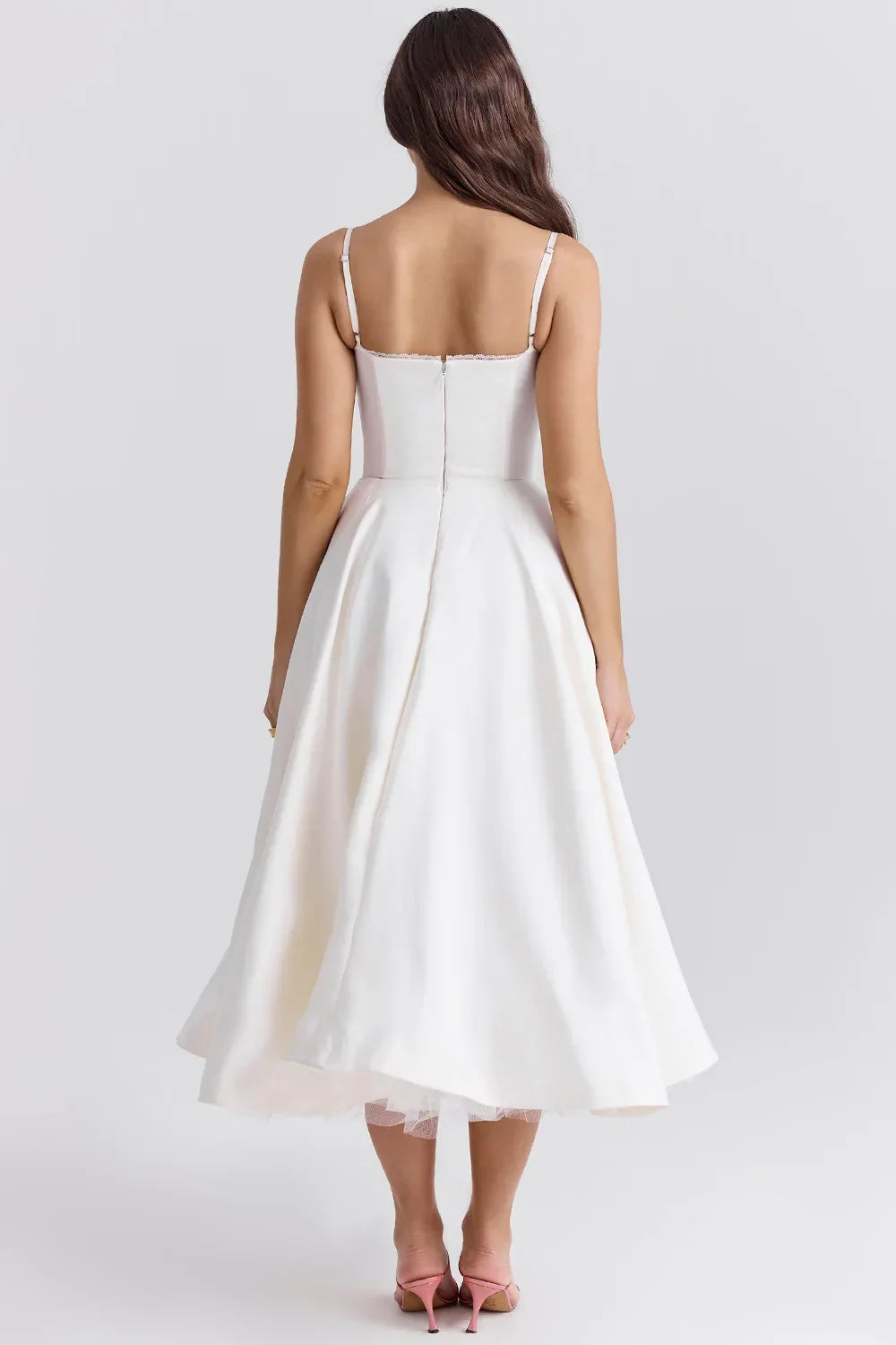 Cordelia | Full Skirt Cocktail Midi Dress