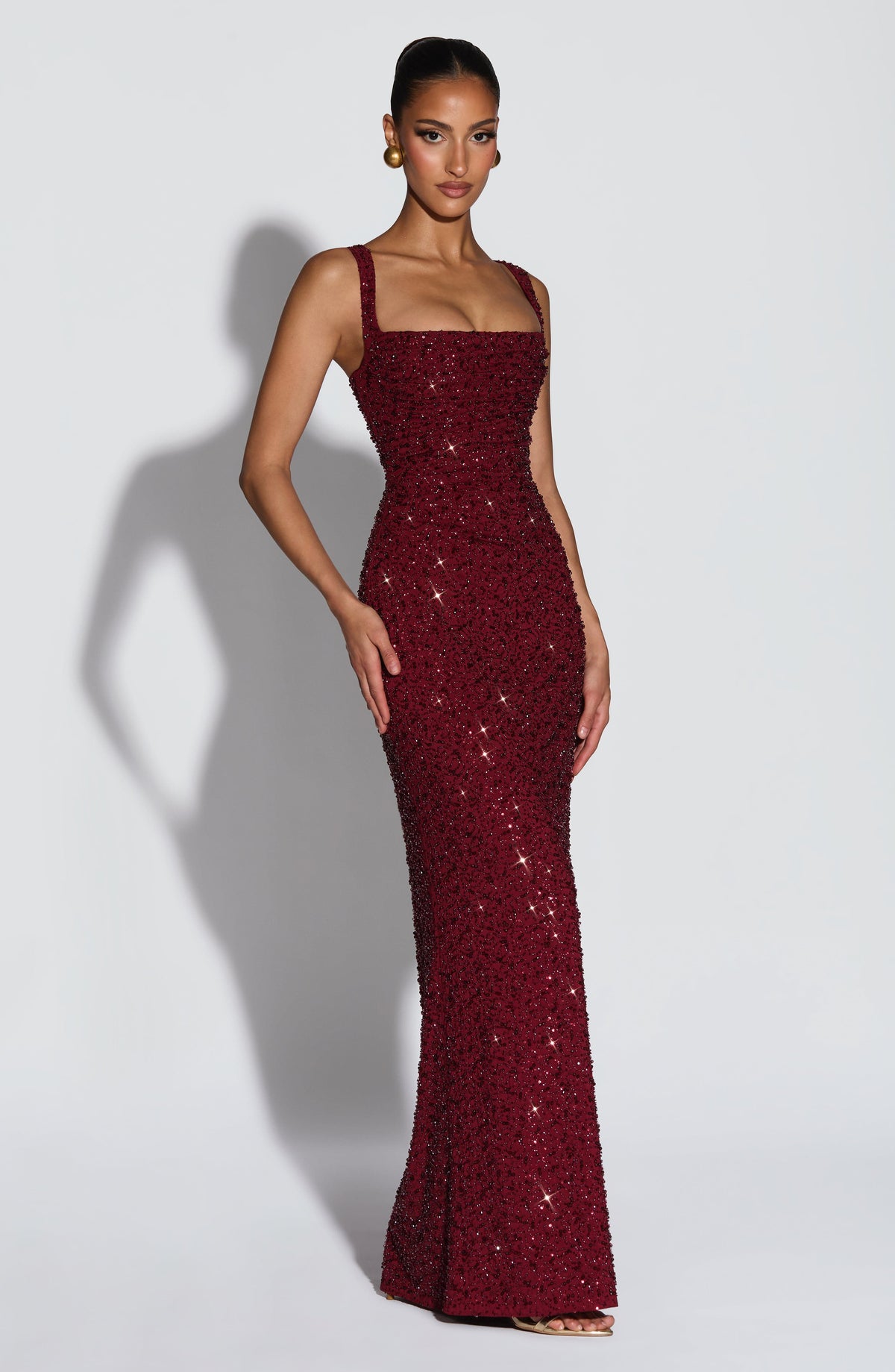 Millie | Square Neck Prom Evening Dress