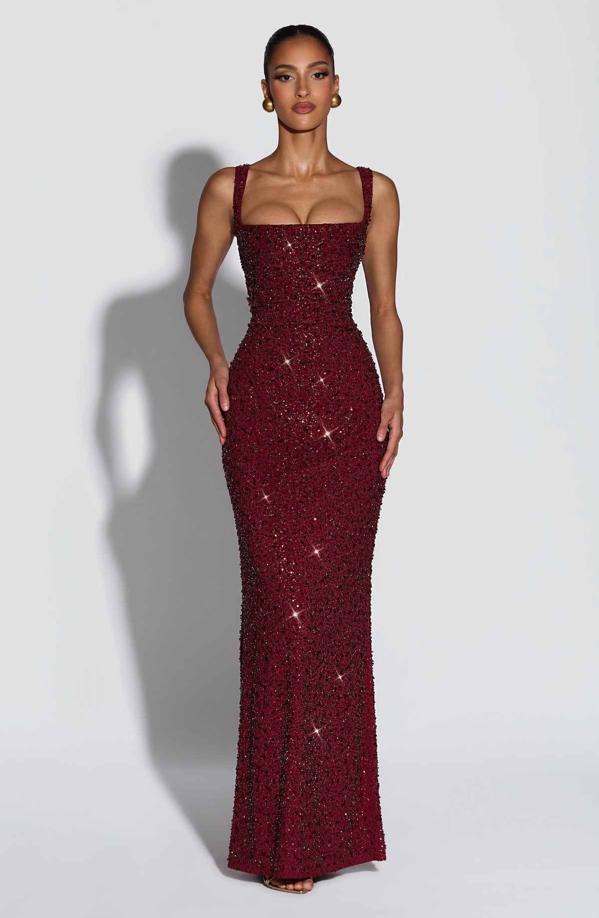 Millie | Square Neck Prom Evening Dress