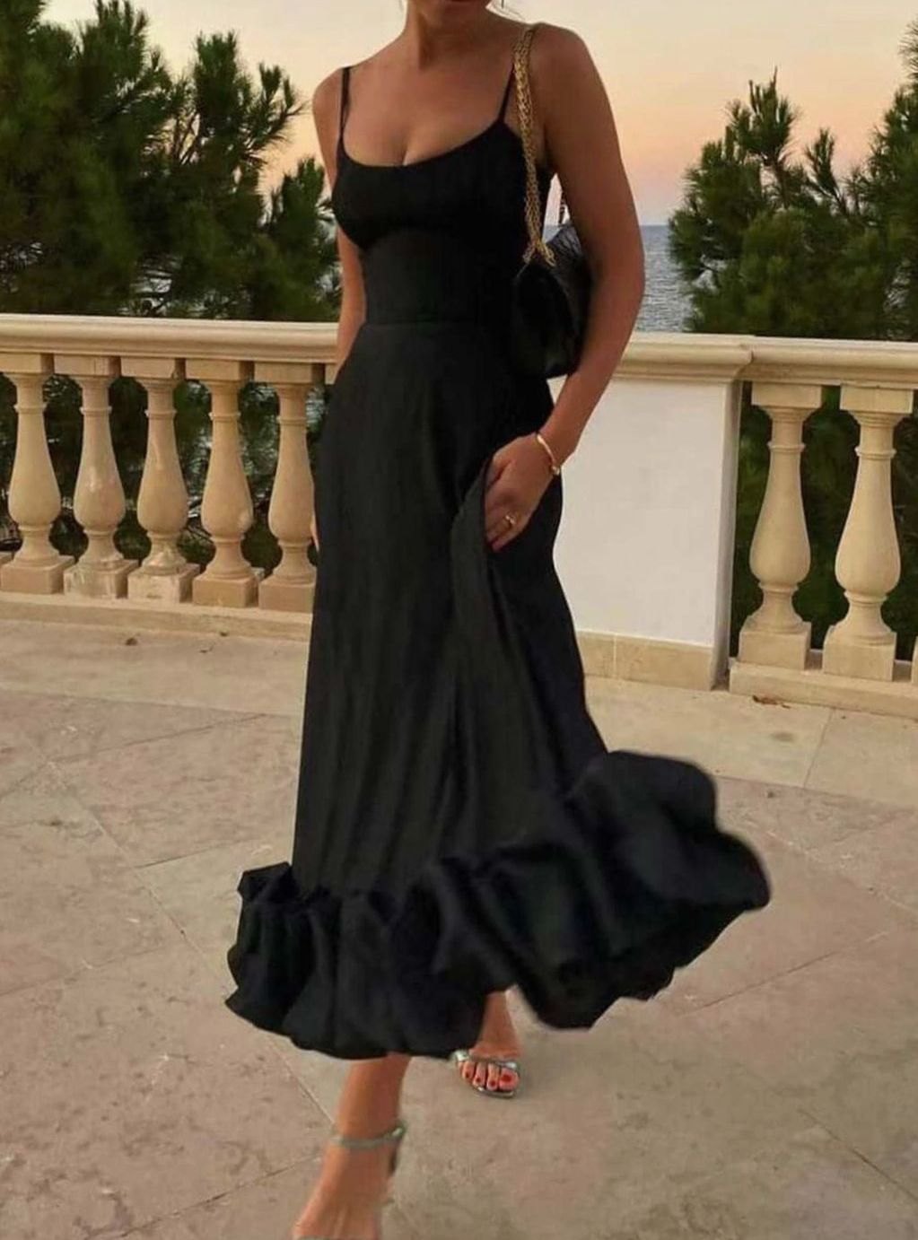 Charlotte | Bustier Ruffle Wedding Guest Dress