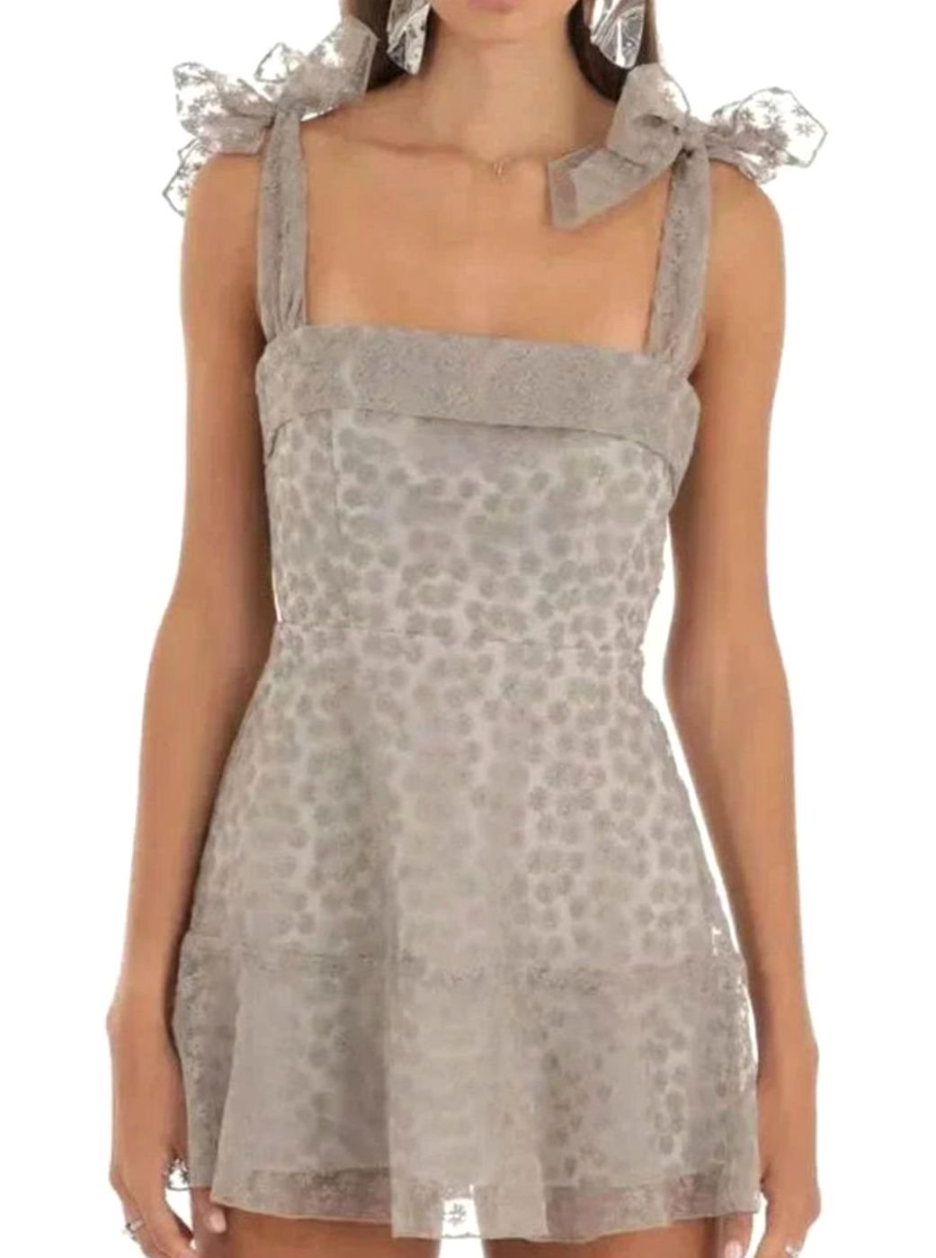 Freya | Floral Lace Wedding Guest Dress