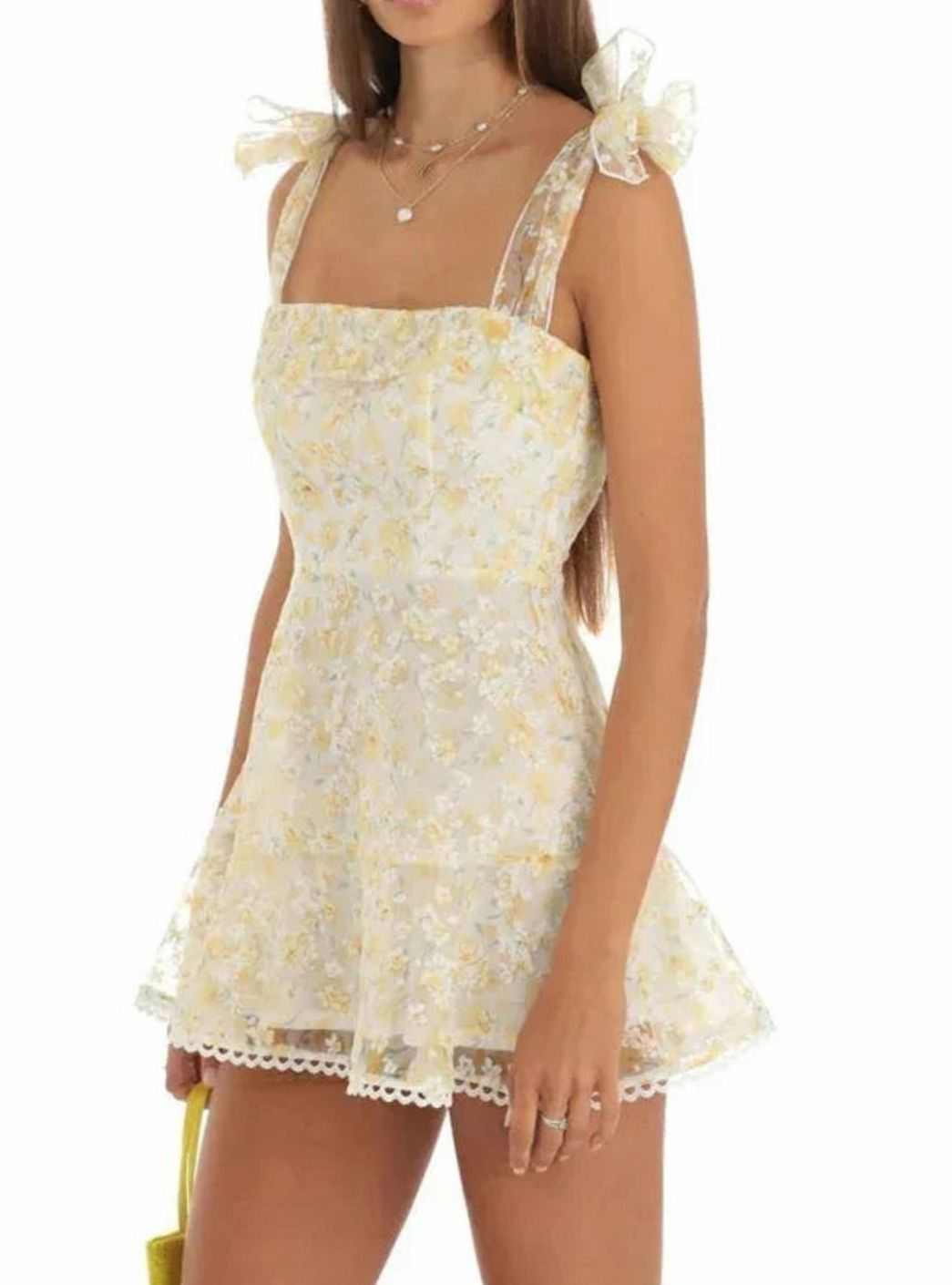 Freya | Floral Lace Wedding Guest Dress