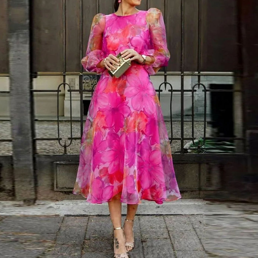 Matilda | Long Sleeve Wedding Guest Dress