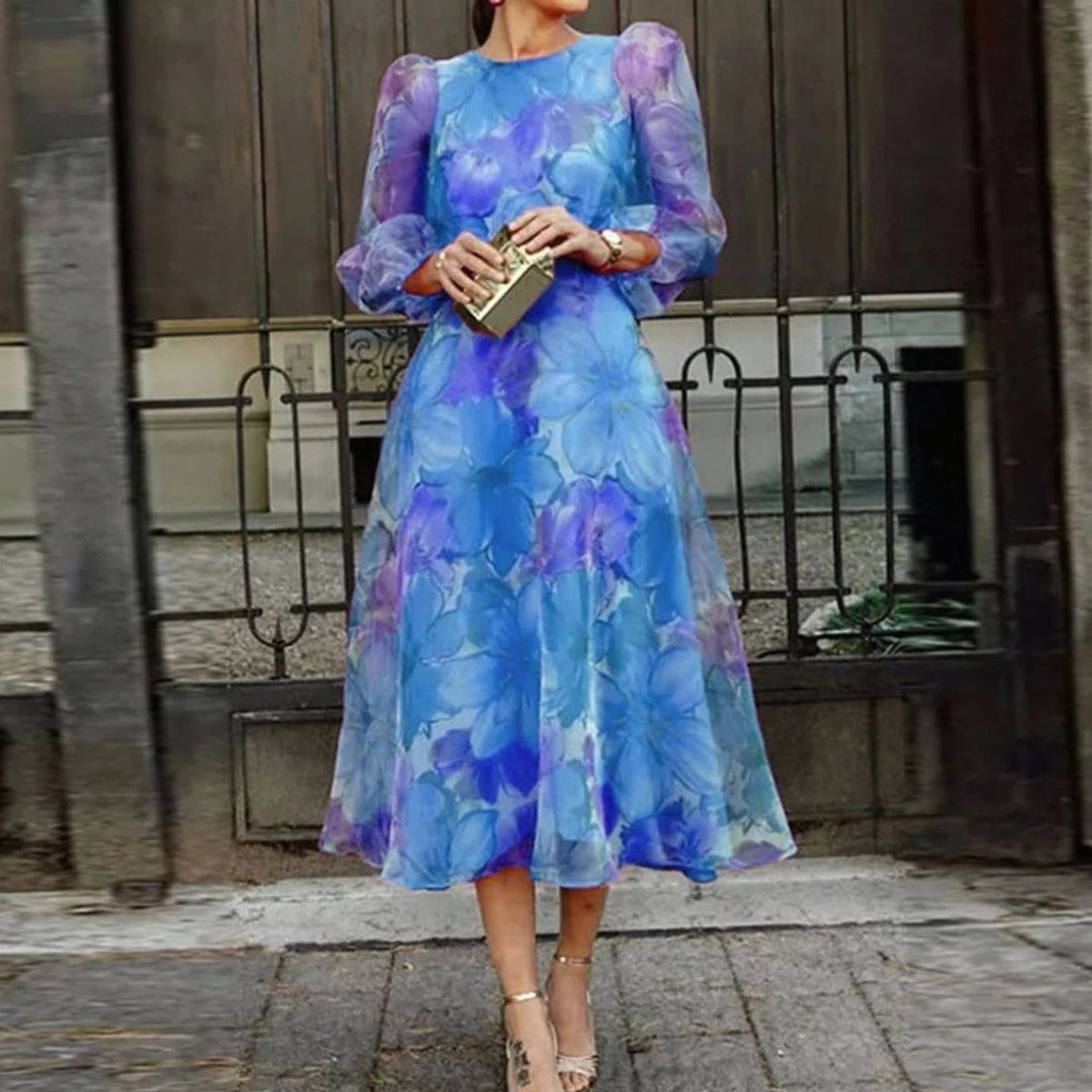 Matilda | Long Sleeve Wedding Guest Dress