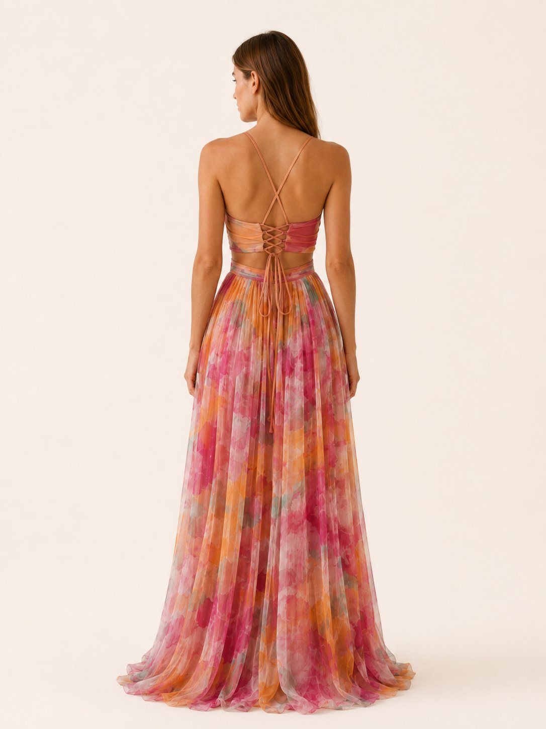 Bridget | Slim Strap Wedding Evening Dress