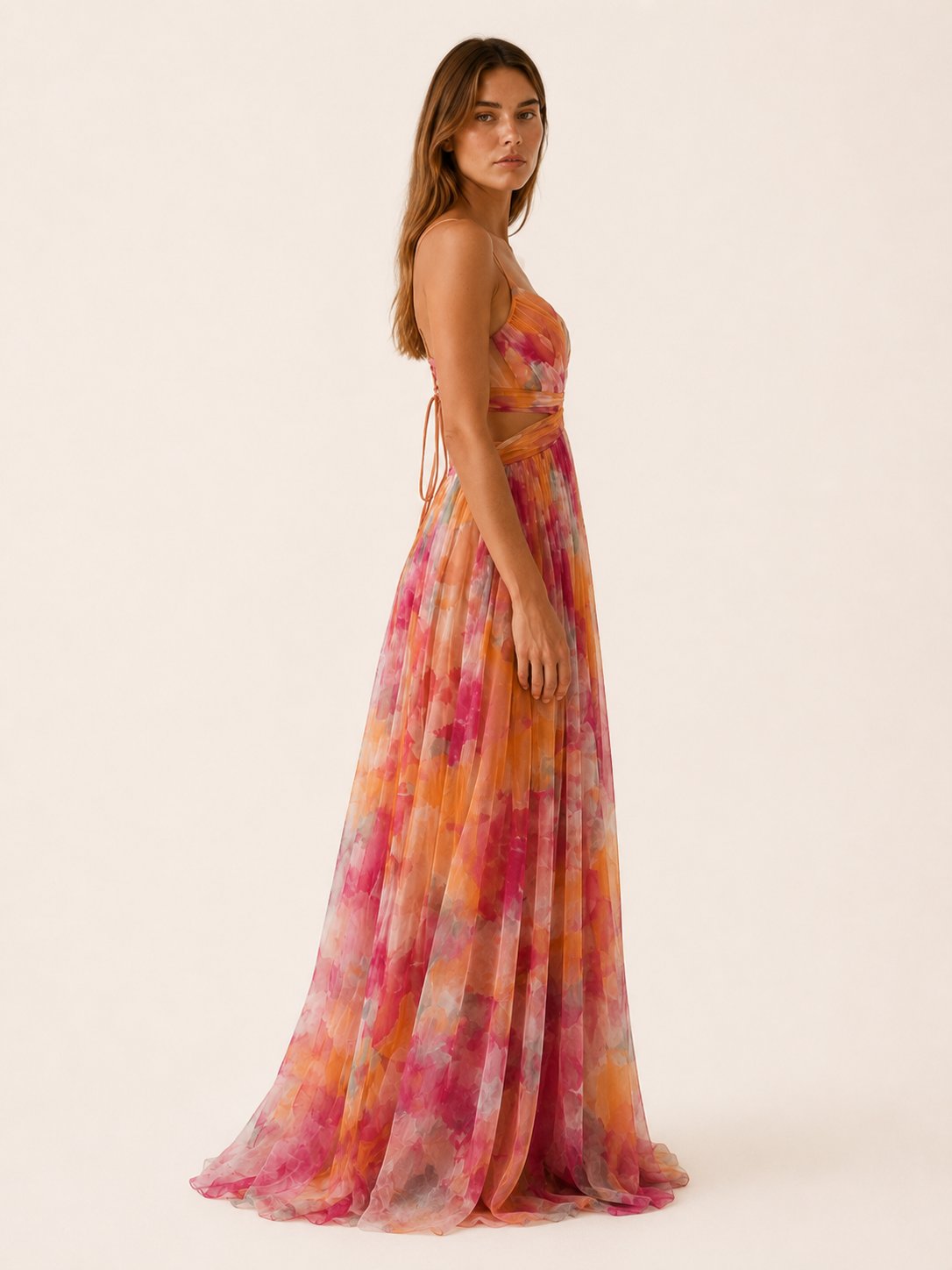 Bridget | Slim Strap Wedding Evening Dress