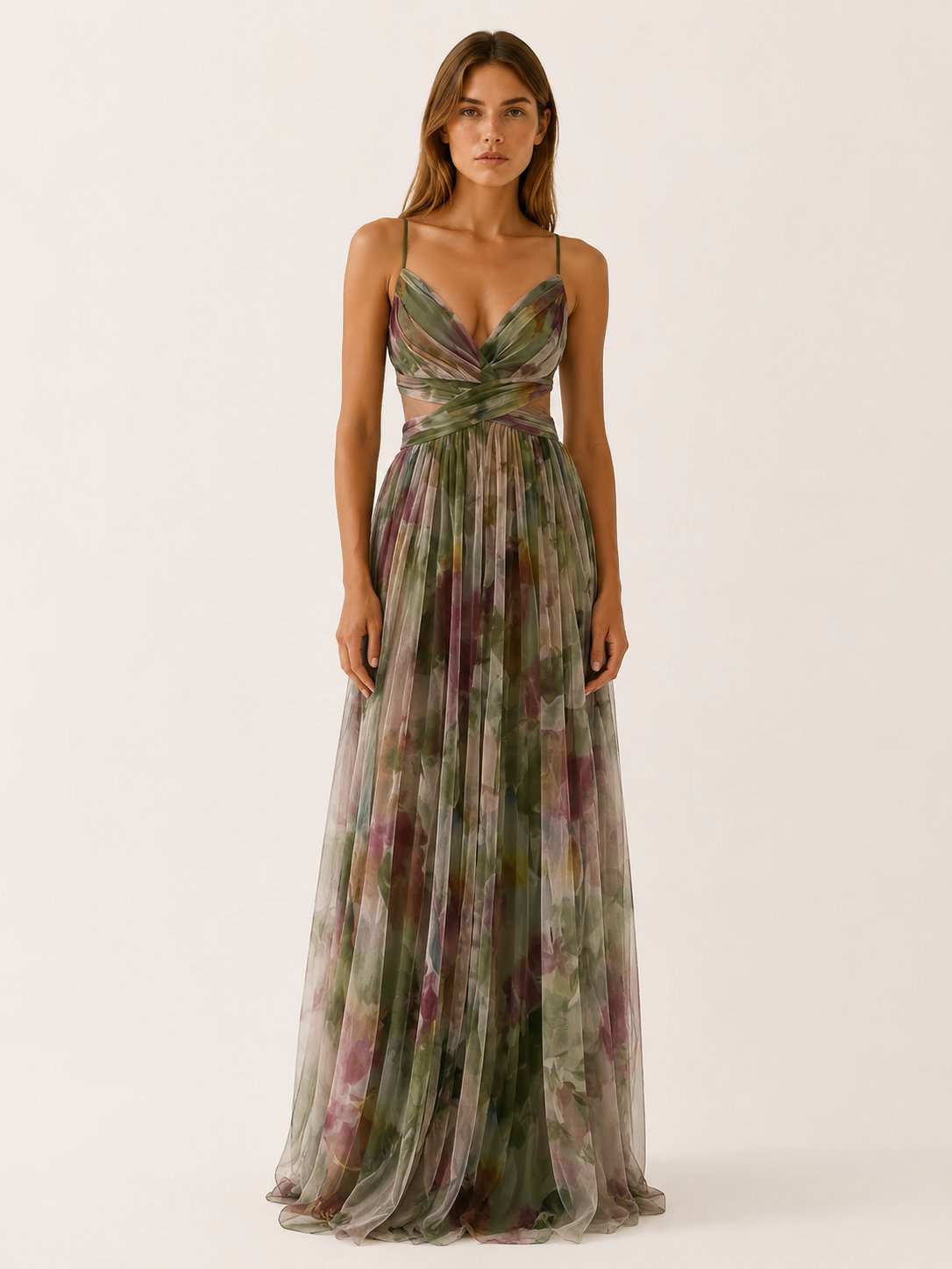 Bridget | Slim Strap Wedding Evening Dress