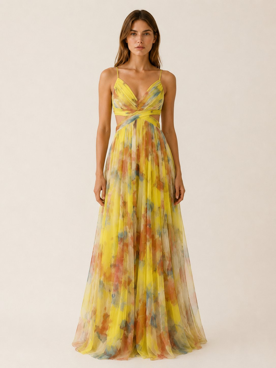 Bridget | Slim Strap Wedding Evening Dress