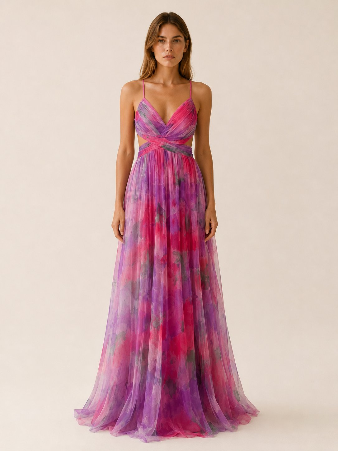 Bridget | Slim Strap Wedding Evening Dress