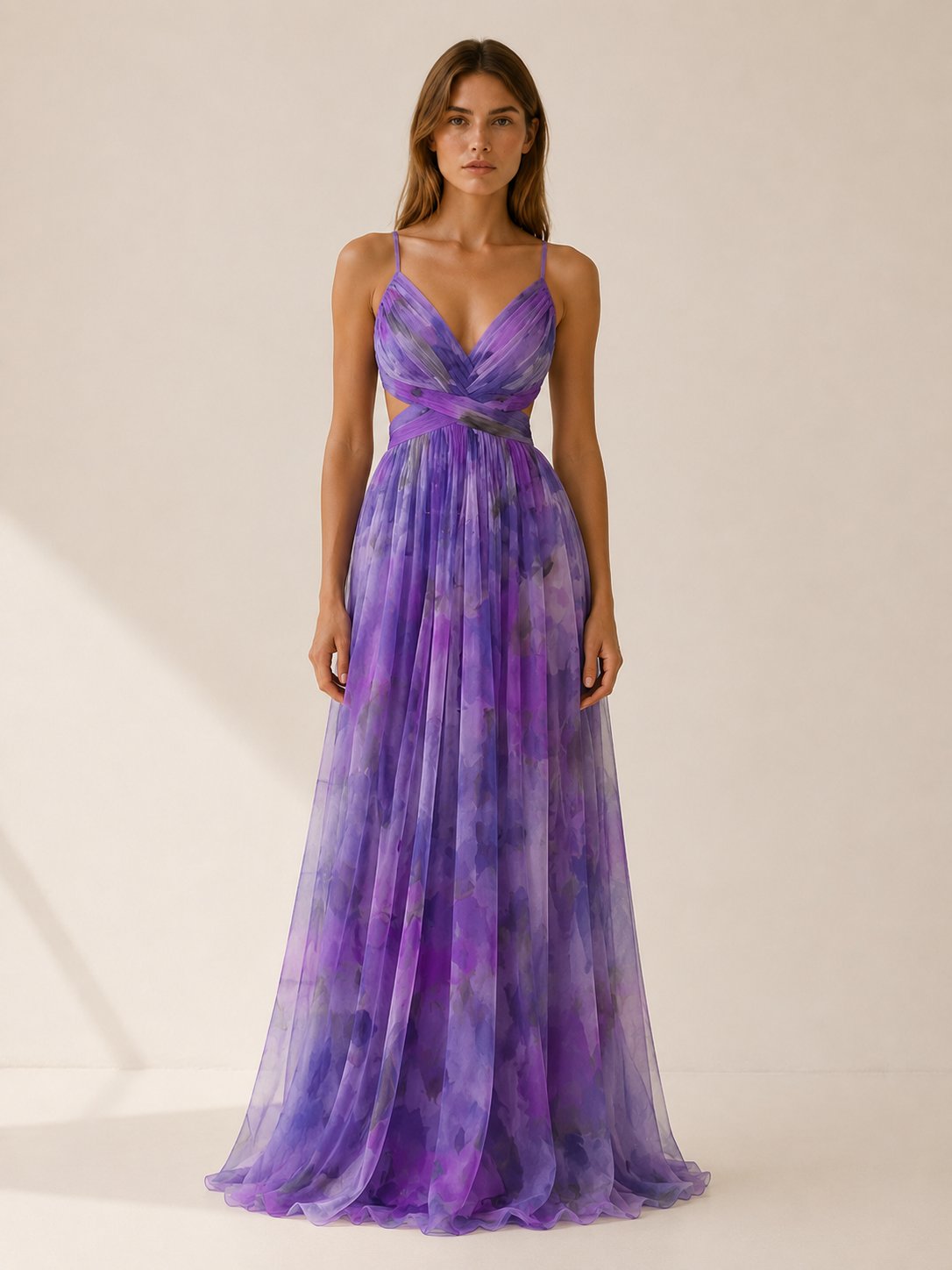 Bridget | Slim Strap Wedding Evening Dress