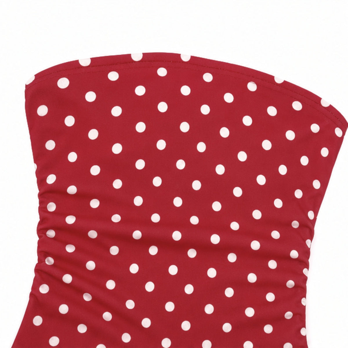 Fern | Strapless Polka Dot Full Skirt