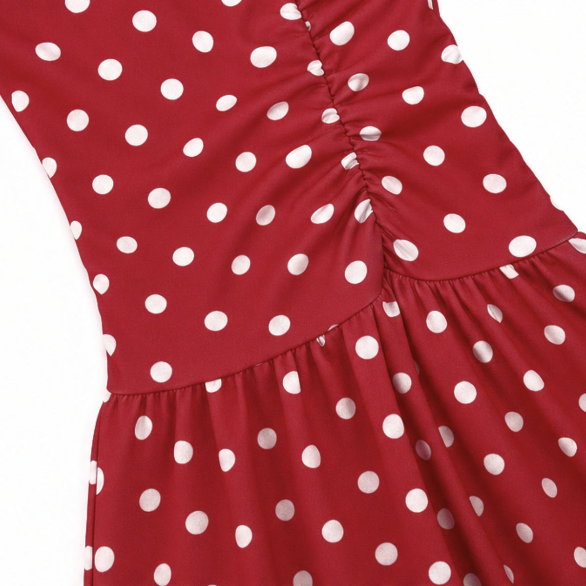 Fern | Strapless Polka Dot Full Skirt