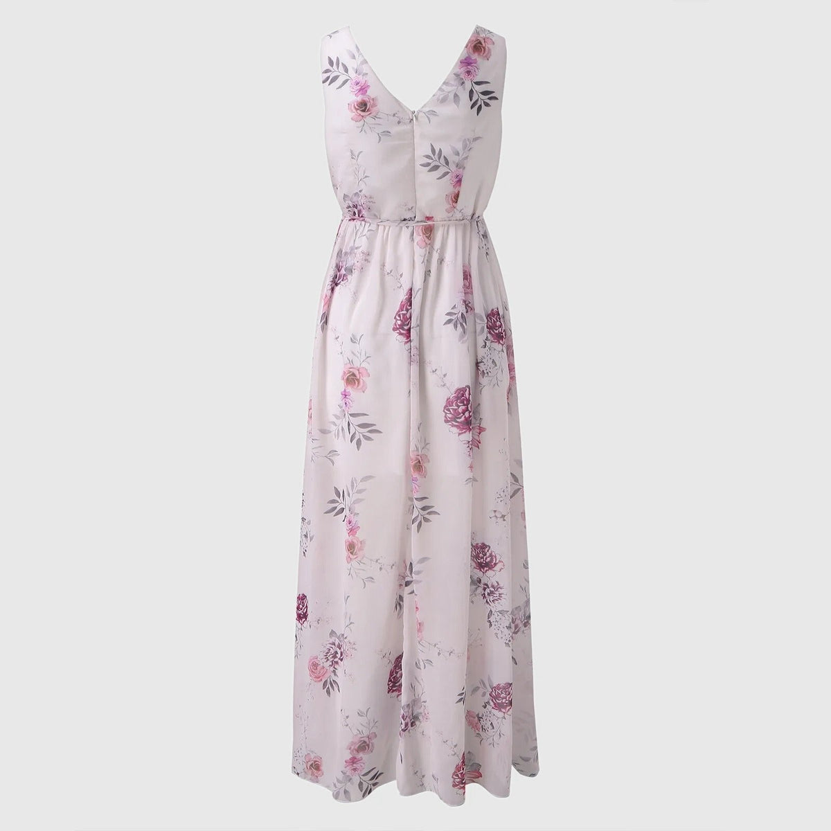 Saskia | Wrap Side Slit Evening Dress