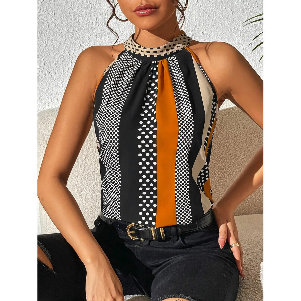 Kate | Elegant Sleeveless Top