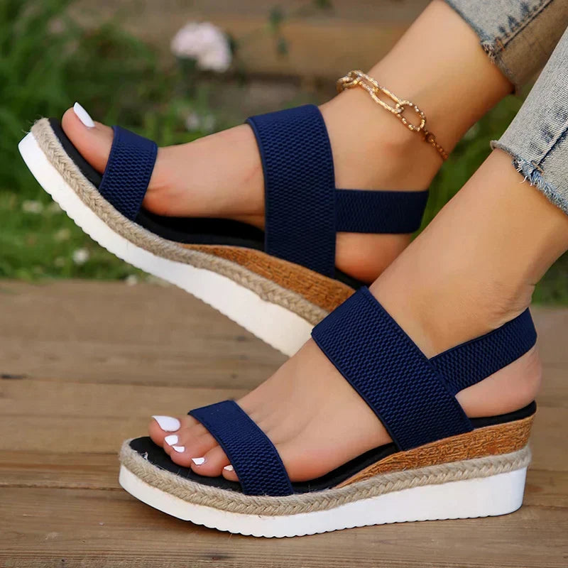 Charice | Women's Strappy Espadrille Platform Sandals